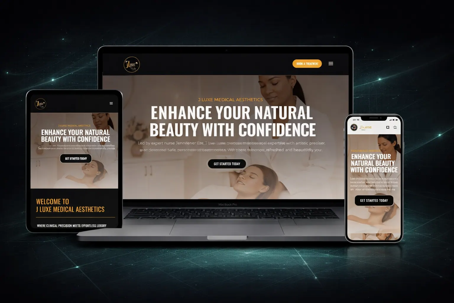 If the business needs a premium website partner, start with a direct build recommendation supporting visual