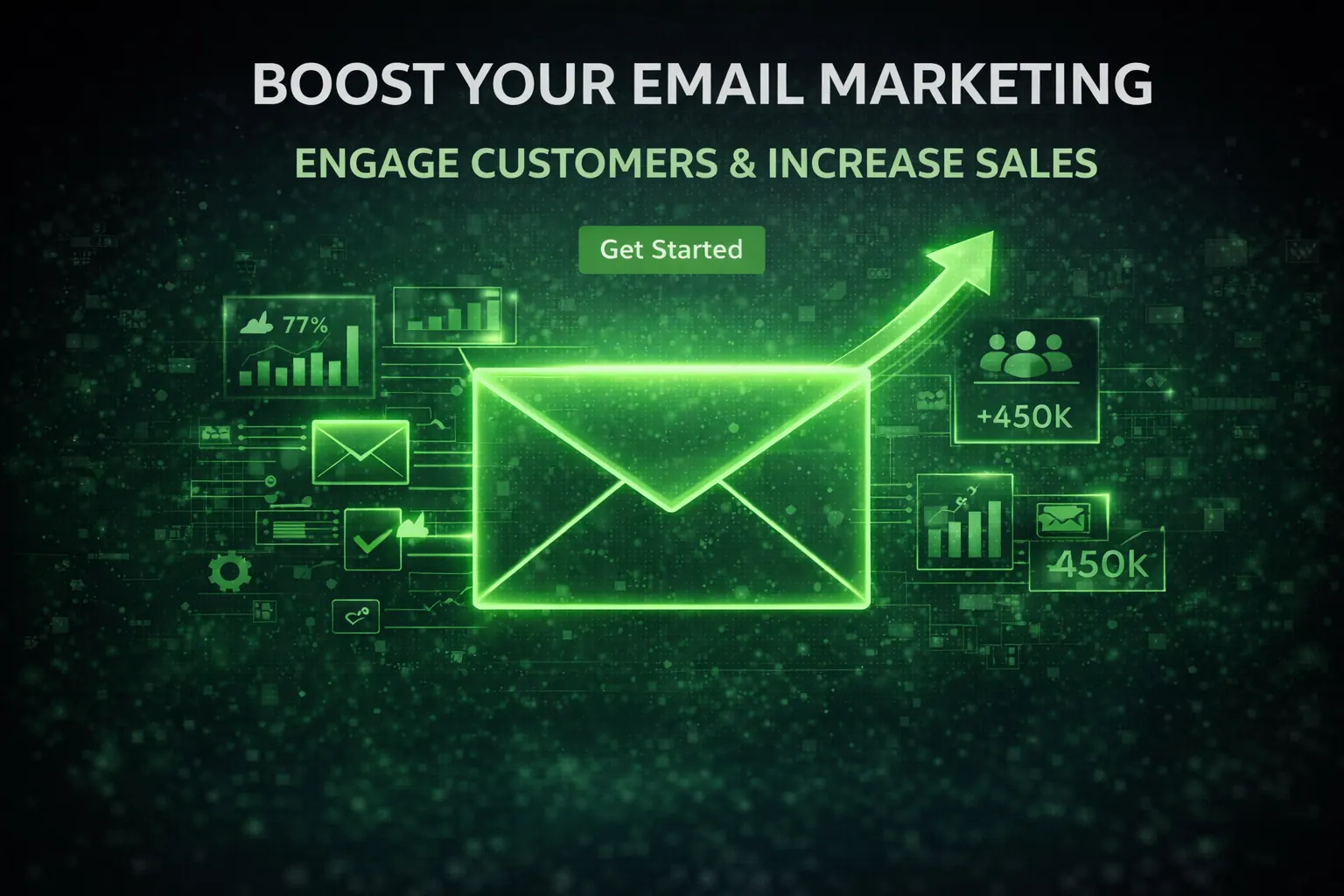 Small business email marketing workflow from signup form to follow-up and measurement