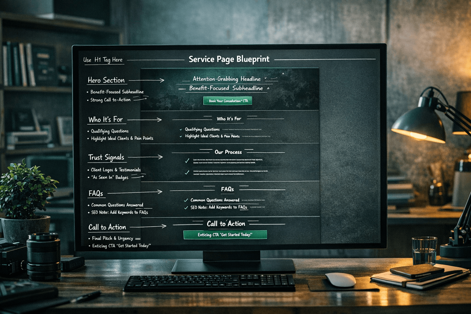 Writing Service Pages That Convert: What Your Page Needs to Say