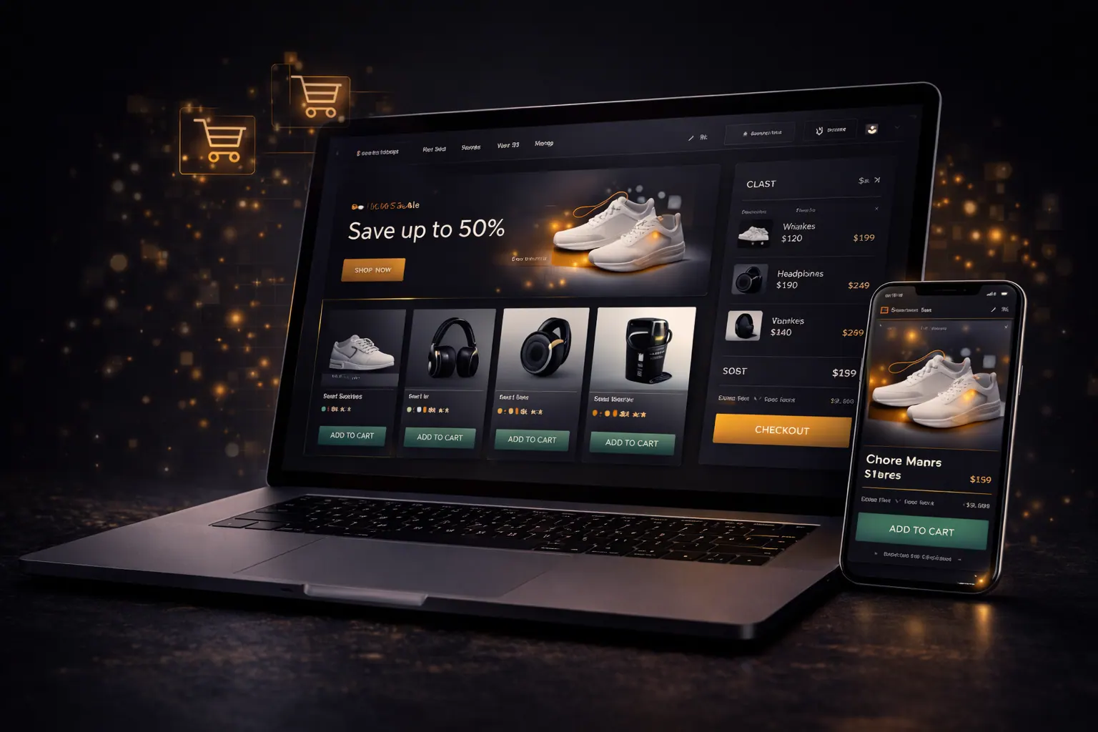 Ecommerce Website Design service presentation
