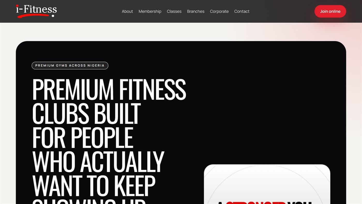 iFitness proposal preview