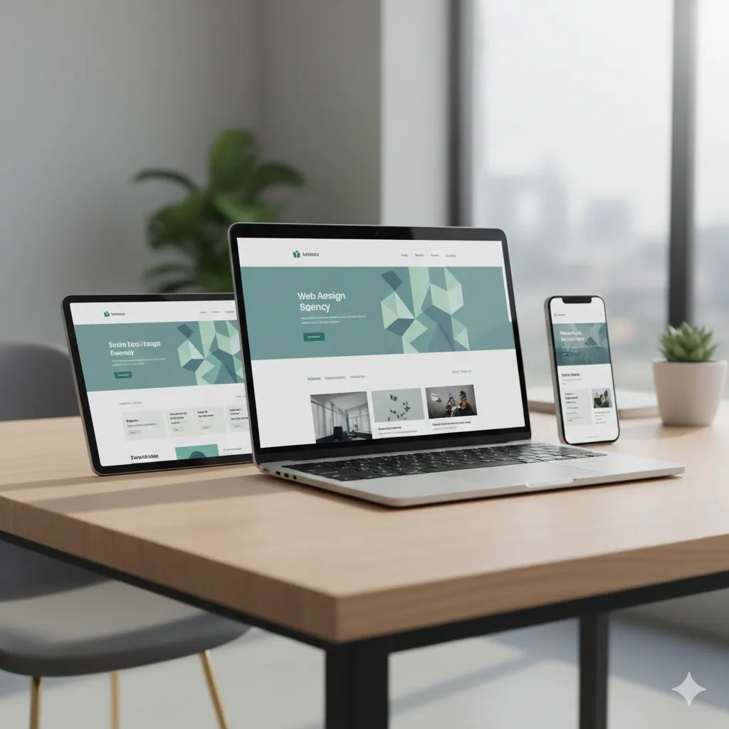 High-performance Next.js website design hero for Web Growth